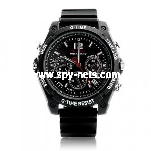 1080P G-Time Spy watch with night-vision camera