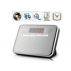 Digital Mirror Thermometer spy camera clock