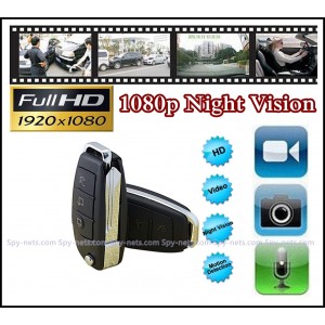 1080p AODI car key spy camera (Night Version)