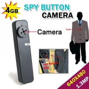 Mini Button Spy Camera